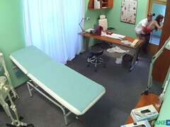 素人, 中出し, 医者, なめる, 看護婦, オフィス, ハメ撮り, コキ