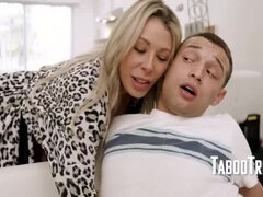 Step-Mom Nikki Brooks Catches Me Watching MILF Porn and Fucks Me Hard