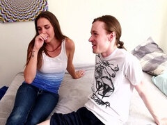 Минет, Брюнетки, Сиськи