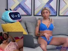 Amerikanisch, Asiatisch, Schwarz, Hochschule, Fingern, Lesbisch, Masturbation, Titten