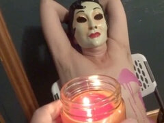 アメリカ人, アナル, 緊縛, ボンデージ, ディルド, 淫乱熟女, おもちゃ