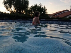 Bikini, Blondine, Französisch, Hd, Selbstgemacht, Masturbation, Im freien, Tätowierung