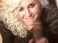 デカチン, 黒人, フェラチオ, イく瞬間, ヤリマンの