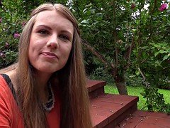 茶髪の, チェコ, ヨーロピアン, オナニー, オーガズム, ティーン, おもちゃ