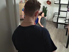 デカチン, 大学生, 中出し, イく瞬間, ハードコア, オナニー, 3p男男女, 三人