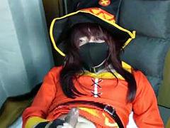 Trap megumin anal: Xnxx, Masturbation  Japanese Porn