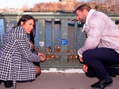 デカ尻, フェラチオ, クラブ, ダブル開発, 淫乱熟女, 3p男男女, タトゥー, オッパイの