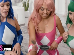 The mighty energy cunny smashers are here to bring justice to the world in the sexiest way possible