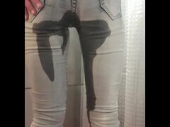 Tussi, Frau, Fetisch, Deutsch, Hd, Jeans, Mutti, Pissen