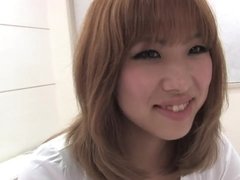 Asiático, Linda, Japonés, Coño, Pelirrojo, Afeitado, Tetas, Vibrador