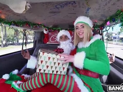 Xmas Treat: A Naughty Blonde Elf - Maddie Winter's Amateur Performance