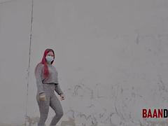 Leie, Tussi, Blasen, Latina, Öffentlich