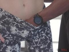 お尻, 茶髪の, 巨乳な, ハードコア, 異人種間, 怪物, タトゥー, 妻