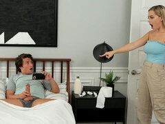 In den arsch, Arsch, Blondine, Betrug, Hundestellung, Handjob, Rasiert, Titten