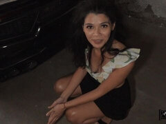 Big ass, Car, Dick, Doggystyle, Huge, Skinny, Sucking, Tits