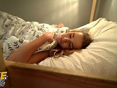 Fun flirty bi-sexual babes end up in hard and fast threesome