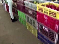 Colombian teen picked up at the market to get fucked