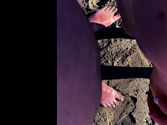 Enthousiasteling, Bondage discipline sadomasochisme, Grote lul, Gebondenheid, Man die toekijkt, Fetisj, Frans, Vrouw