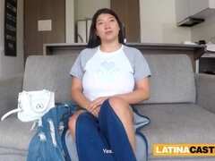 Enthousiasteling, Auditie, Mooie dikke vrouwen, Grote lul, Grote mammen, Lul, Latijnse vrouw, Ruw