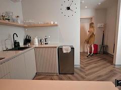アナル, お尻, ブロンド, 下着