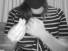 Anal, Culo, Negro, Penetracion con dedos, Mascara, Desnudarse, Calientapollas, Adolescente