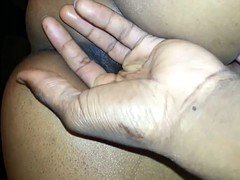 素人, 指いじり, 毛深い, 淫乱熟女, オマンコ, 妻