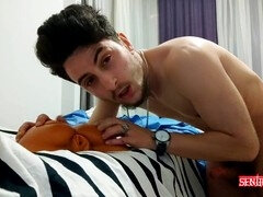 Enthousiasteling, Anaal, Grote lul, Sperma shot, Pop, Homo, Speelgoed