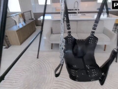 Big cock, Doll, Monster, Pussy, Riding, Skinny, Tight, Wet