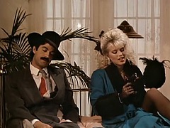 Tussi, Grosse titten, Blondine, Blasen, Spermaladung, Reif, Milf, Vintage