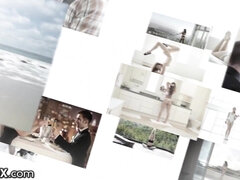 Mamada, Morena, Hembra, Lencería, Orgasmo, Afeitado, Flaco, Trio