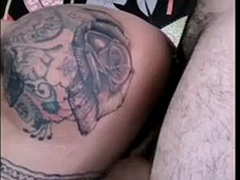 アナル, デカ尻, デカチン, デカパイ, 茶髪の, 淫乱熟女, シーメール, オッパイの