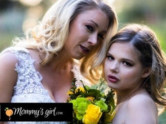 18 jaar, Blond, Dochter, Jurk, Hd, Likken, Billekoek, Bruiloft