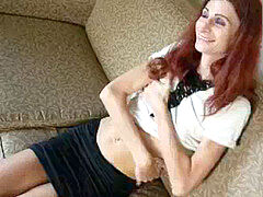 Amateur, Doigter, Talons, Masturbation, Transsexuelle, Solo, Jarretelles