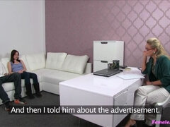 Enthousiasteling, Blond, Lul, Vrouw, 1 man 2 vrouwen, Lesbisch, Likken, Kut duiken