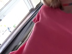 素人, デカチン, ブロンド, ボトル, イく瞬間, 顔射, オナニー, ハメ撮り