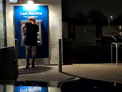 Verga grande, Británico, Fetichismo travestista, Consolador, Tacones, Público, Transexual, Solo