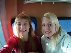 Enthousiasteling, Kont, Buiten, Gezichtspunt, Openbaar, Kut duiken, Tieten likken, Nat