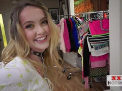 Enthousiasteling, Grote kont, Grote mammen, Blond, Pijpbeurt, Vies