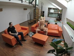 HUNT4K. Nikki Dream has proper sex for money in front of her bf