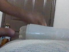 Fucking My Clear Fleshlight