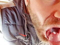 Daddy cock sucking