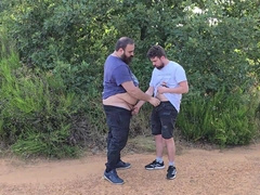 2 furry otters screw a cruising otter (Teaser)