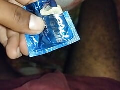 Stepbrother fucks stepsister with condom