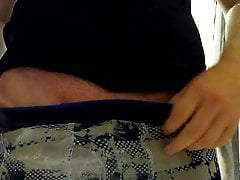 Jacking off in boxer briefs