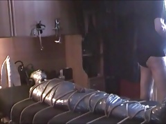 The making of my tape mummification