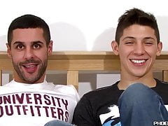 Young Danny Montero has smooth ass banged after blowjob