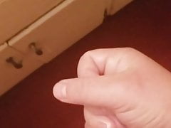 Jerking off cock