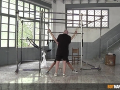 Beginner Twunk Gets Lessons From Tormentor