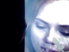 Scarlett Johansson & elizabeth Olsen cumtribute