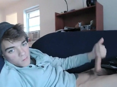 Wank With Jeans Down